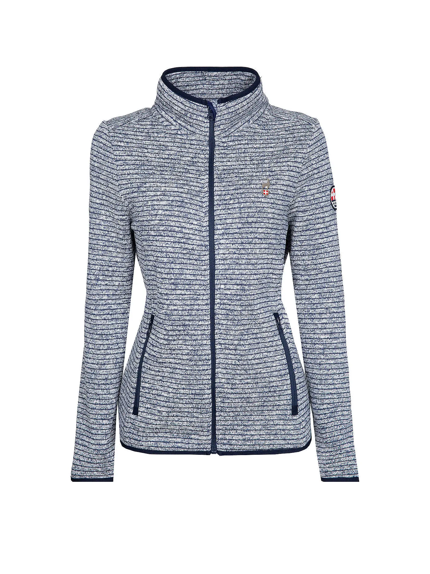 AULP | Damen Fleecejacke Melange Knit | 